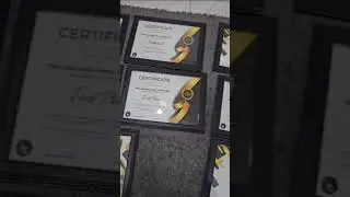 Certificate Design Frame | Call 8264493697 #certificate #photoframe