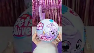 #asmr Opening Zuru Pets Alive FurMaids - Purple Bunny 🐰💜