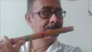 Bamboo flute (bansuri) modification. pa thumb hole demo