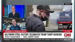 Marlin Steel CEO Talks Tariffs & Manufacturing Boom | CNN Interview with Jake Tapper