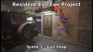 Resident Evil Fan-Made Scene | PixelJourney GameDev Project