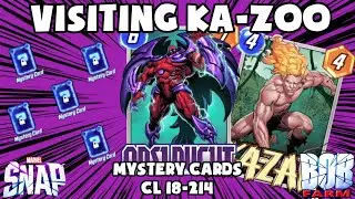 Visiting KA-ZOO! Building with Pool 1 Mystery Cards - Marvel Snap