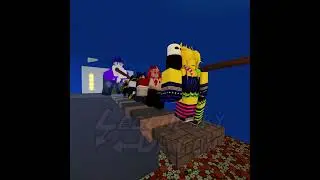 Forsaken characters play Ink Game 4 #forsaken #roblox #robloxanimation