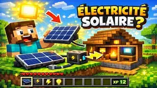 Le Soleil peut allumer ta maison ? | Animation Minecraft