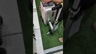 Smart Electric Riding Suitcase | The Airwheel SE3S is a state-of-the-art smart luggage
