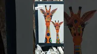African Art Market and Souvenirs #africa #market #art #africanart #travel #zambia