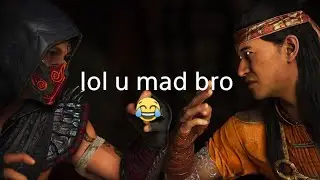 How to make a player salty in MK1(Funny Reactions)