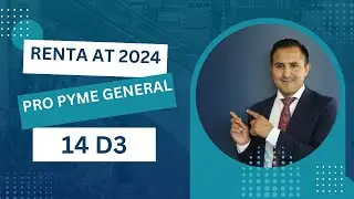 Operación Renta Régimen Pro Pyme General 14 D3 AT 2024