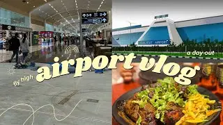 Airport vlog | brother നെ കൂട്ടാൻ പോയാലോ❤️@Fahidhaah 