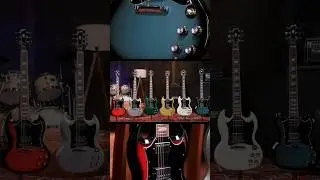 Представляем стандартные нестандартные цвета Gibson SG &mdash; получите СВОИ в 2024 году!