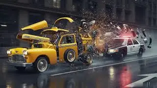 The Evolution of the American Yellow Taxi & Police Interceptors