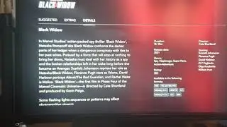 Black Widow Now Streaming on Disney plus including deleted scenes
