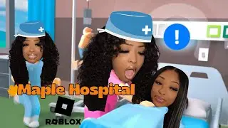 ДЕНЬ 2 в качестве медсестры в Roblox Maple Hospital: ПОЧЕМУ БЫЛО ТАК ХАОТИЧНО? Боже мой!