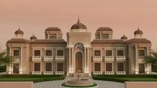 Luxury Mansion 3D Modeling in Blender 🏡🔥 | 3D Architecture modeling l Blender & After Effects