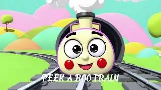 Peek-A-Boo Train 🚂 | Fun Train Song for Kids | Giggle & Sing