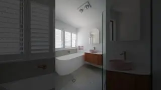 Dual Transformation | Bathroom & Ensuite #shorts #bathroomdesign #bathroomrenovation