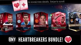 FIFA MOBILE HEARTBREAKERS BUNDLE PACK OPENING! OMG 17 ELITES & 90+ OVR HEARTBREAKER PLAYER PULL!