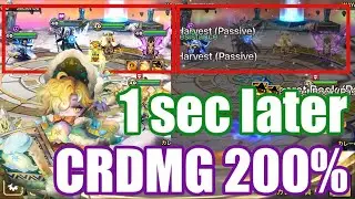 1 sec later... All the enemies were defeated by Momo with 200% CRDMG🥶🥶🥶【Summoners War RTA】