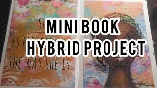 Digital Mixed Media Art Journal | Mini Book