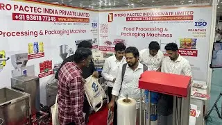 Tray sealing machine 9361877345 #interopactec #foodpackagingmachine #coimbatore