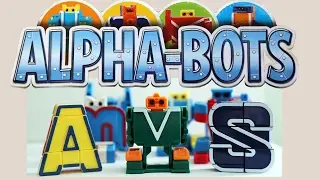 ABCD Super Alphabet Robot Construction Transformers|Alphabet with Transformers