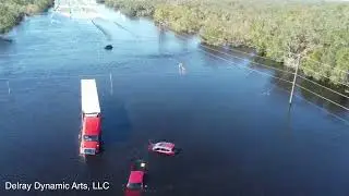 Hurricane Ian Floods Central and Southwest Florida -- Drone and Ground-based Video