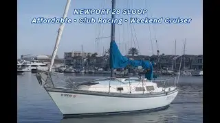 Шлюп Newport 28 1978 года ⛵ Доступная парусная лодка &bull; Клубные гонки и круизы от South Mountain Yachts