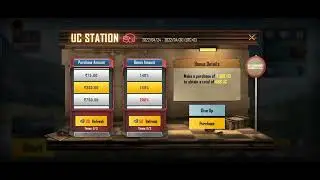First time purchase uc on uc event in bgmi😍 with offer 150% discount