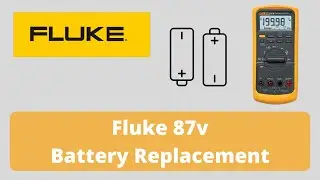 Fluke 87v Multimeter Battery Replacement - 60 Seconds or Less - Simple, Easy, Fast
