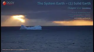Ch. 2.1: Isostasy, a basic requirement for the functioning of plate tectonics