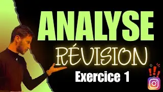 حل التمرين المقترح -1- 📝 | الحل المكتوب على إنستغرام 📸 || Analysis - Analyse 