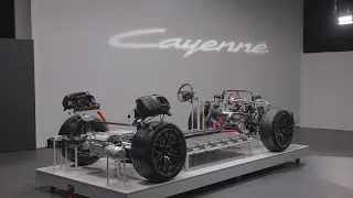 Электромобиль Porsche Cayenne - шасси