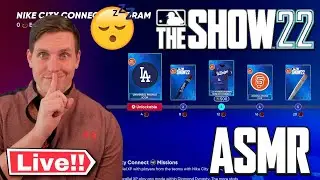 *LIVE* ASMR Gaming MLB The Show 22 New Nike City Connect Program! (Controller Sounds + Whispered)