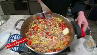 Cooking Demo: Creamy Chicken Succotash Country: USA
