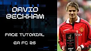 DAVID BECKHAM FACE TUTORIAL + STATUA EA FC 25