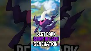Best Shiny Dark-Type Pok&eacute;mon From Every Generation