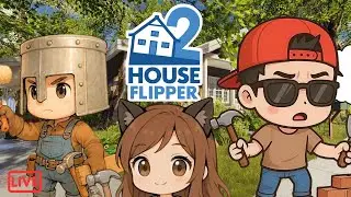Lets flip that house ! House flipper 2 with @CorinaLuvzYouand @moredemore  part 2