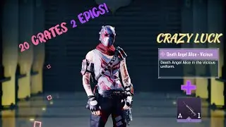 DEATH ANGEL ALICE - VICIOUS, 20 CRATES 2 EPICS! | Call of Duty Mobile