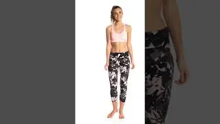 Balance Collection Printed Yoga Leggings | SwimOutlet.com