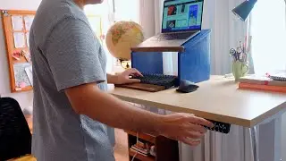 GenioDesk Pro, a standing desk brasileira