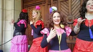 CARNAVAL de CÁDIZ Las niñas en Barcelona 31-03-19