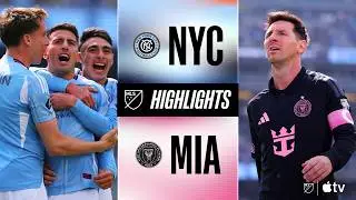 New York City FC vs. Inter Miami CF | Full Match Highlights | Messi Magic vs. New York City!