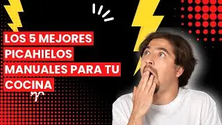 PICA HIELO MANUAL: Los 5 mejores picahielos manuales para tu cocina