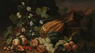 4K TV Art | Seasonal Autumn Still Life, Pumpkin Harvest | Fall Colors, Pumpkins