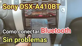 Como conectar Bluetooth Radio Sony DSX-A410BT