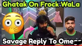 Ghatak Savage Reply To Omega On Calling Frock Wala To Jonathan 🤔PUBG MOBILE