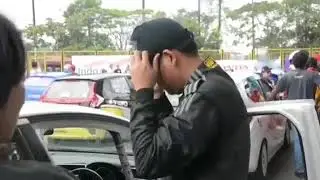 Gini jadinya kalau driver GRAB balap di Sentul ( ISSOM ) !!