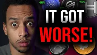 CRYPTO HOLDERS: IT JUST GOT SO MUCH WORSE!!!!