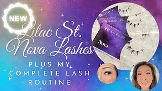 Новинка!!! - Ресницы Lilac St Nova Lashes | Примерка + мой полный уход за ресницами @lilac_st