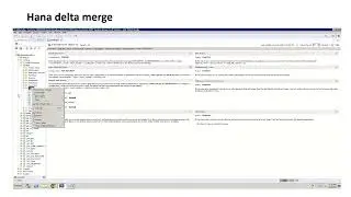 Delta merge in Sap Hana